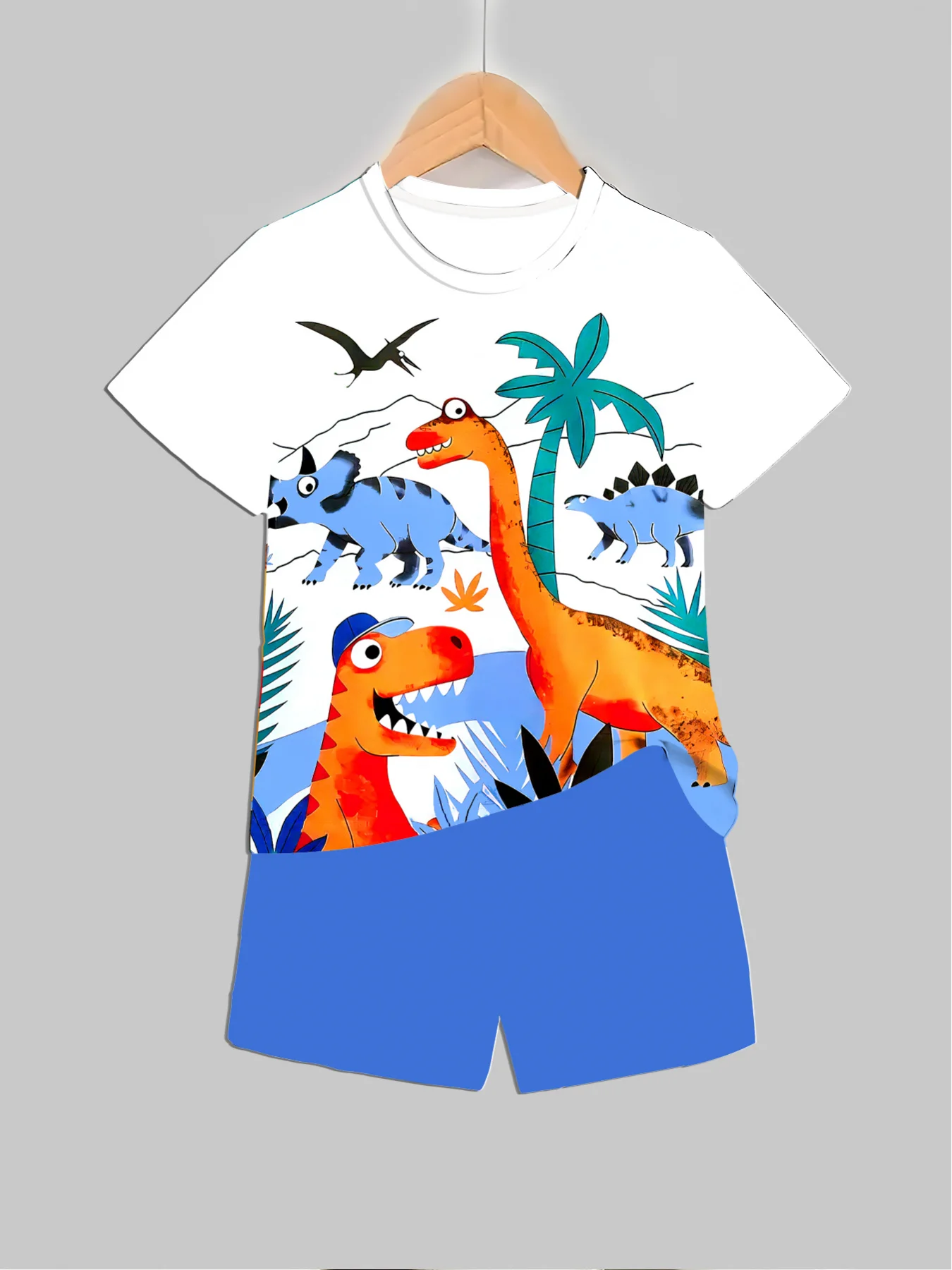 New Dinosaur Printed Outfits T - Summer Clothing Baby Girl recension och pris