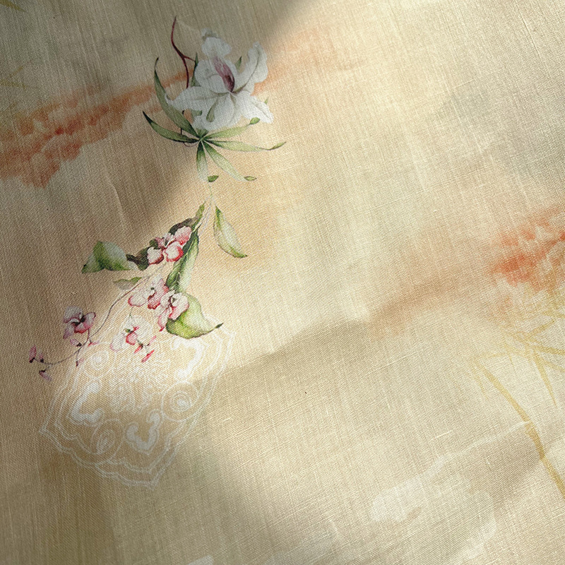 L100cm X W140cm Pure Ramie Lil - Summer Clothing Wholesale recension och pris