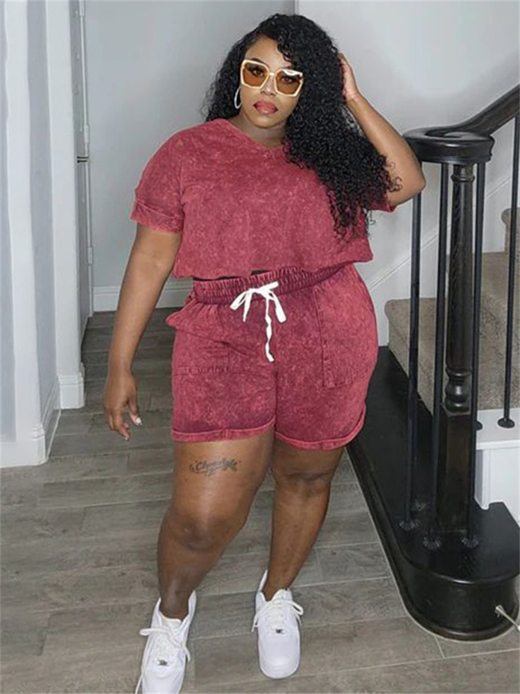 Wmstar Plus Size Two Piece Out - Summer Clothing Wholesale recension och pris