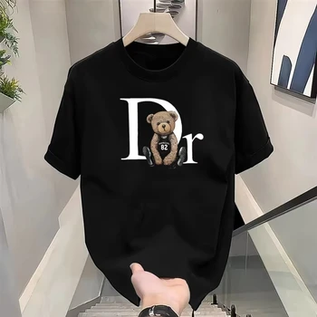 Luxury Brand Cute Bear Print T - Summer Clothing Brands recension och pris